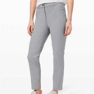 Lululemon city sleek 5 pocket pant 7/8 length high rise